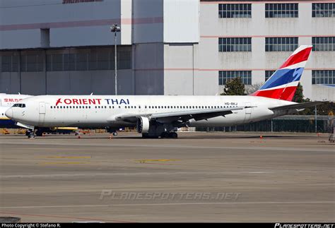 Hs Bkj Orient Thai Airlines Boeing Photo By Stefano R Id