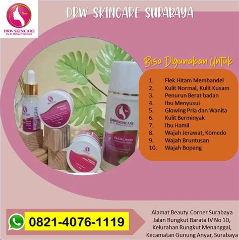 WA 0821 4076 1119 Serum Mencerahkan Review Drw Skincare Lumajang By