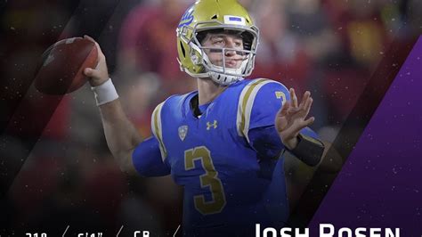 Prospect Profile: UCLA QB Josh Rosen