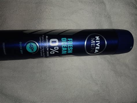 Nivea Men Fresh Ocean Deodorant Spray Aluminium Free 200 Ml INCI Beauty