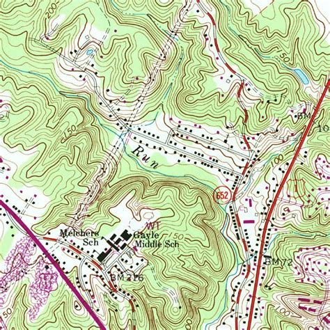 Fredericksburg Va 1966 24000 Scale Map By United States Geological Survey Avenza Maps