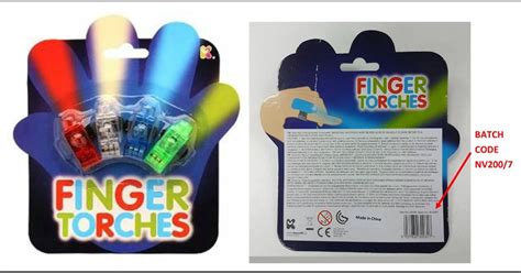 Finger Torches Recall Electrical Safety First