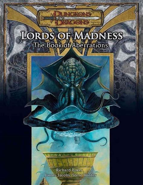 Lords Of Madness The Book Of Aberrations Wizards Of The Coast