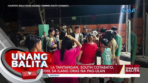 Ilang Lugar Sa Tantangan South Cotabato Binaha Dahil Sa Ilang Oras Na