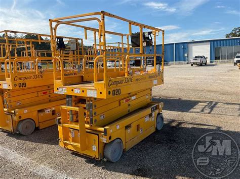 2015 HAULOTTE COMPACT 3347E 32 SCISSOR LIFT SN CE157541 Jeff Martin