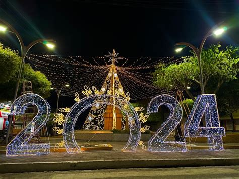 Mamanguape começa os preparativos e inicia a decoração para o Natal de