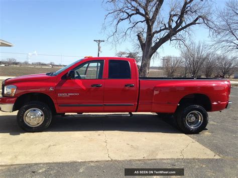 2006 Dodge Ram 3500 Laramie Extended Crew Cab Pickup 4 Door 5 9l