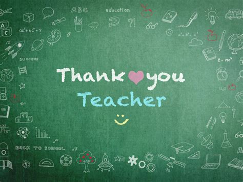 Thank You Teacher Wallpapers Wallpaper Cave