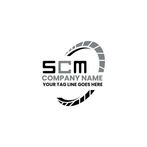 SCM letter logo vector design, SCM simple and modern logo. SCM ...