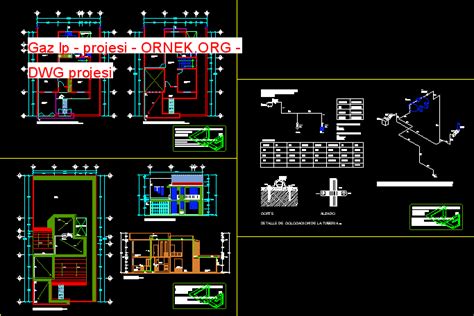 Lp Gaz Izometrik Dwg Projesi Autocad Projeler Hot Sex Picture