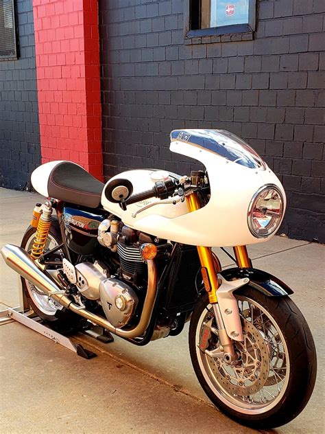 New Triumph Thruxton R Silver Motorcycle In Denver T