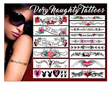 Buy Very Naughty Tattoos Online At Desertcartsri Lanka