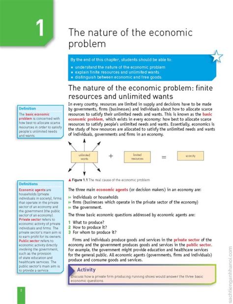 [sách] Hodder Cambridge Igcse And O Level Economics 2nd Edition 2018 By Paul Hoang Margaret