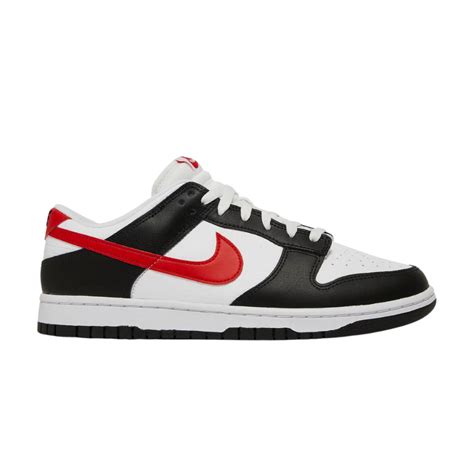 Nike Dunk Low Retro Red Swoosh Panda 1off