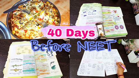 Last Days Before Neet My Routine To Score Study Vlog