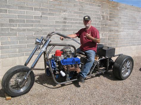 V8 Trike Chopper V8 Trike Rolling Chassis Jr