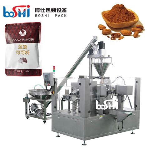 Doypack Chili Spice Powder Seasoning Powder Rotary Packing Machine