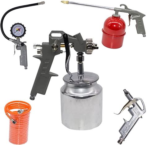 Kit Pintura Spray Pistola Pulverizadora Redline Professional Pe As