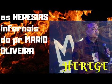 Um show de BLASFÊMIAS as HERESIAS infernais do PASTOR MARIO DE