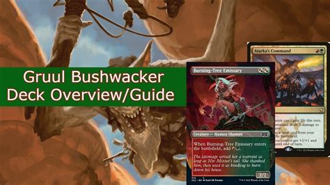 Gruul Bushwhacker Aggro Deck Guide Pioneer MTGO YouTube