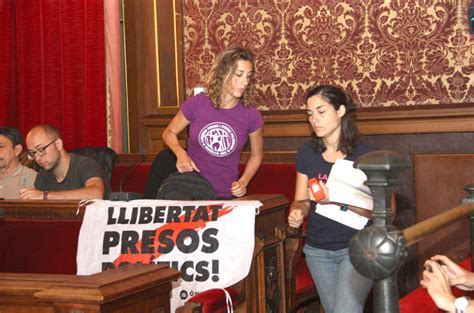 La CUP I Junts Per Tarragona Marxen Del Plenari Per Rebutjar La