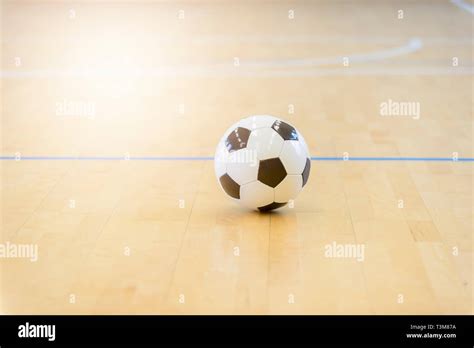 Futsal Background. Indoor Soccer Futsal Ball. Team sport Stock Photo ...