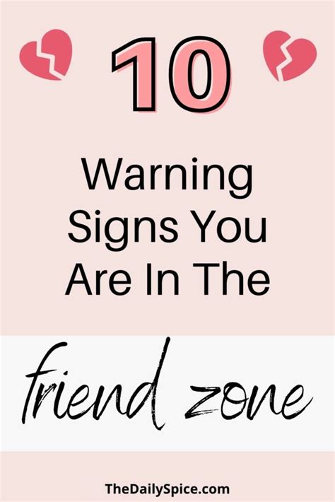 10 Warning Signs You Are In The Friend Zone - The Daily Spice