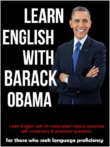 Amazon Learn English With Barack Obama 40 Obama Weekly Addressees With Transcription