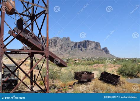 Goldfield Ghost Town Arizona Editorial Photography Image Of Tower