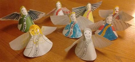 Paper angels – Hilary's craft blog