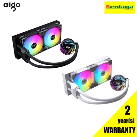 AIGO AT240 PC CPU LIQUID COOLER AIO RGB WATER COOLING SYSTEM | Berdaya