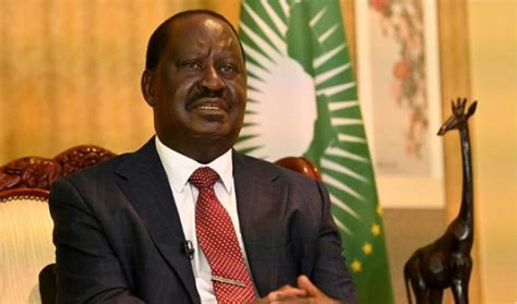 Raila Responds To Claims Treasury Financed His Au Job Afrinewske