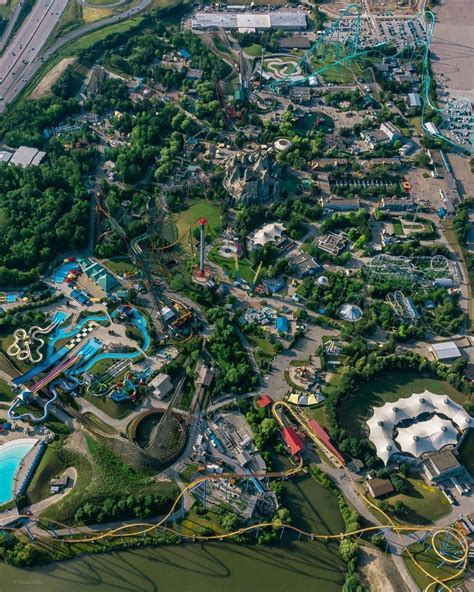 Curiocity Canada On Instagram Canadas Wonderland From A Birds Eye