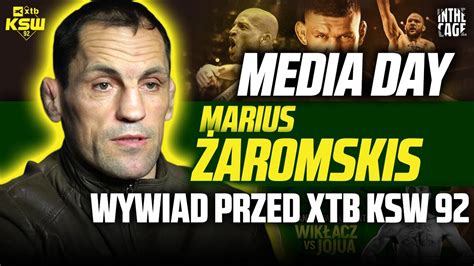 Marius ŻAROMSKIS przed pożegnalną walką na KSW Które walki były