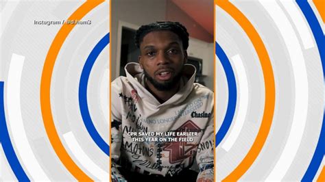 Buffalo Bills Damar Hamlin Launches Cpr Challenge With American Heart Association Gma