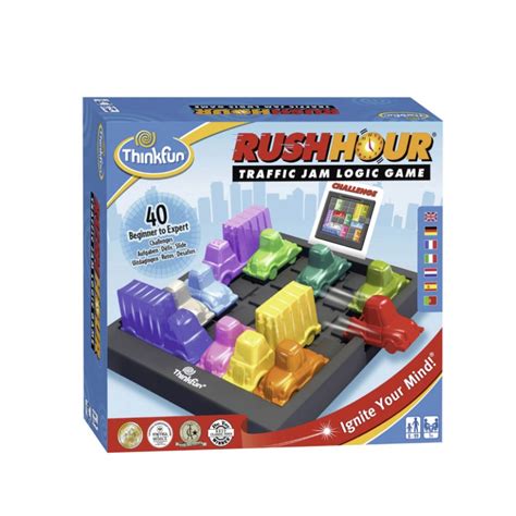 DRUŽABNA IGRA RAVENSBURGER THINK FUN RUSH HOUR PikPok Bled Igrače