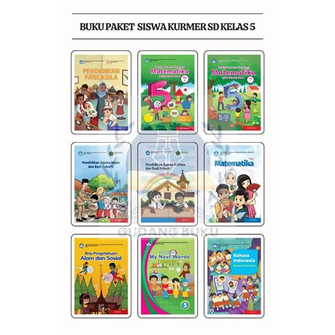 Jual Buku Paket Siswa Kurmer Sd Mi Kelas 5 Kurikulum Penggerak Merdeka Belajar Tahun 2024