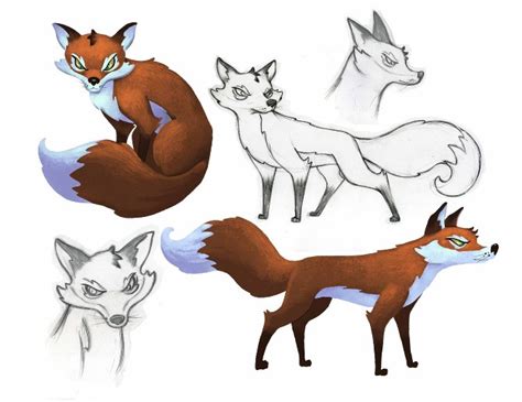 Fox Character Design Mauricio Salmon