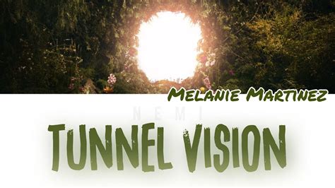 Melanie Martinez Tunnel Vision Lyrics Color Coded Youtube