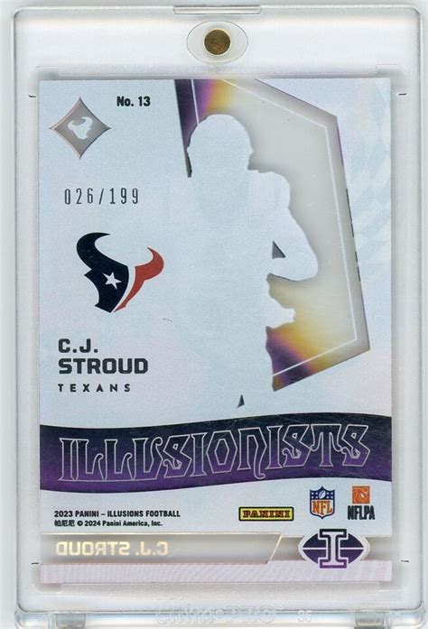 Panini Illusions Football Cj Stroud Rc Illusionists Red