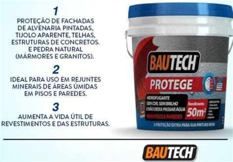 Protege Bautech Kg Impermeabilizante Hidrofugante Parcelamento Sem