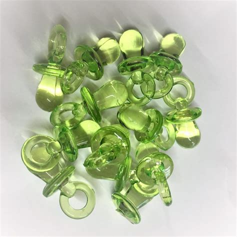 Cm Green Transparent Dummy Charms Dummy Clips Pony Beads