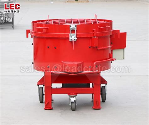 Refractory Mobile Movable Mortar Pan Mixer Leadcrete Engineering Machinery