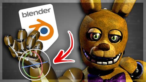 A Guide To Animating Fnaf Charcters In Blender Youtube