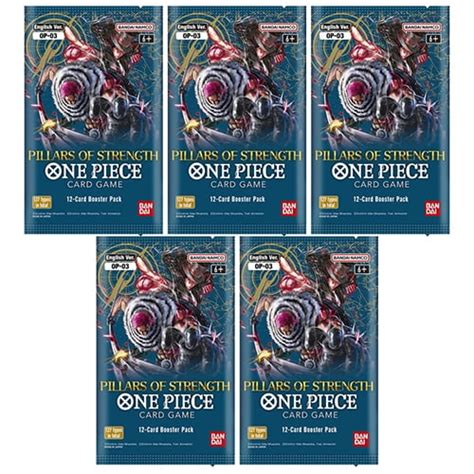 Bandai One Piece Trading Cards Pillars Of Strength OP 03 BOOSTER