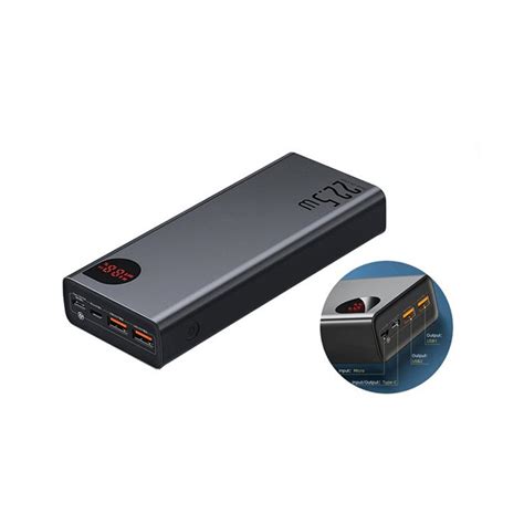 Baseus 22 5w 20000mAh Power Bank Price In Bangladesh