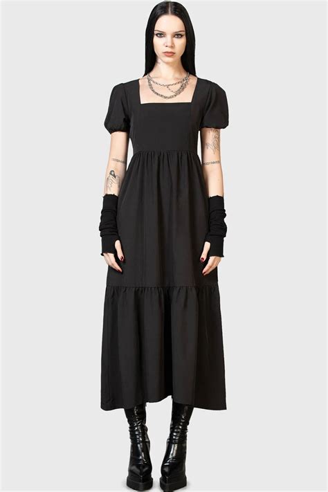 Effina Midi Dress Killstar