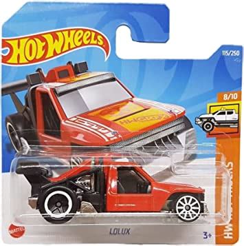 Hot Wheels Lolux HW Hot Trucks HCT Short Card Red Mattel Amazon Co Uk