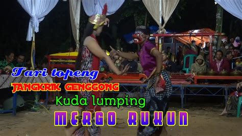 Tari Topeng Jangkrik Genggong Kuda Lumping Mergo Rukun Gintung