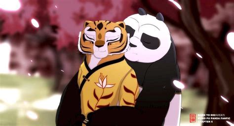 Po Kung Fu Panda Po And Tigress Gato Anime Dragon Warrior Movies